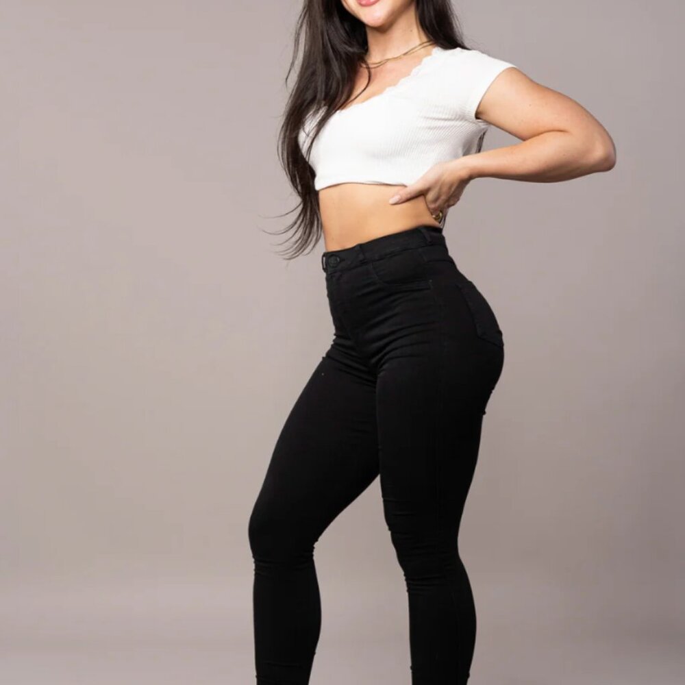 Fit Jeans Contour Style - Black